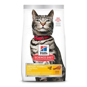 Hill's Science Diet Urinary Hairball Control Adult Cat Food