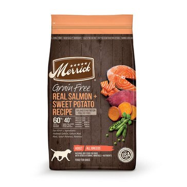 Merrick Grain Free Real Salmon & Sweet Potato Adult Dog Food
