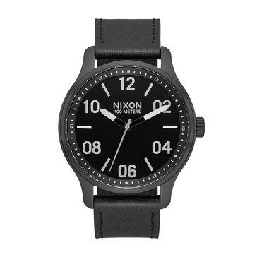 Nixon Unisex Patrol Leather Watch