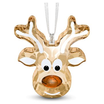 Swarovski Gingerbread Reindeer Ornament