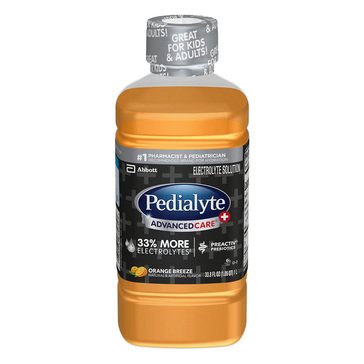 Pedialyte Advanced Care Orange Hydration Drink, 1 Liter