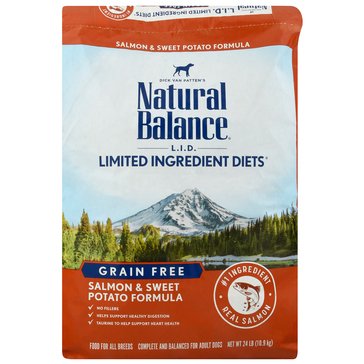 Natural Balance Lid Grain Free Salmon And Sweet Potato Adult Dog Food