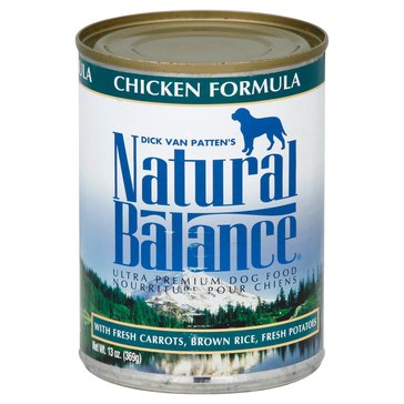 Natural Balance Ultra Chicken And Brown Rice Wet Dog Food