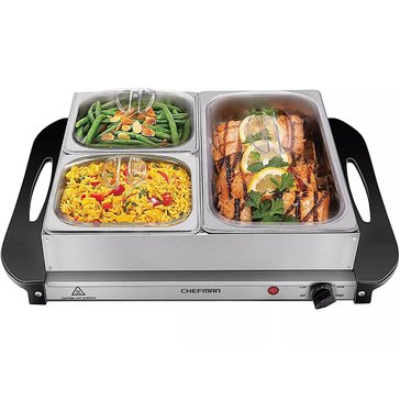 Chefman 3-Section Buffet Warmer