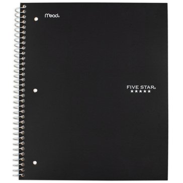 Five Star 3-Subject 150 Sheet College Rule Notebook, 3-Pack