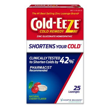 Cold-EEZE Natural Cherry Flavor Lozenge, 25-count