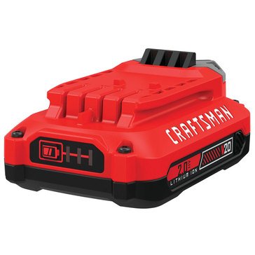 Craftsman V20 2.0 Amp-Hour Lithium Ion Battery 