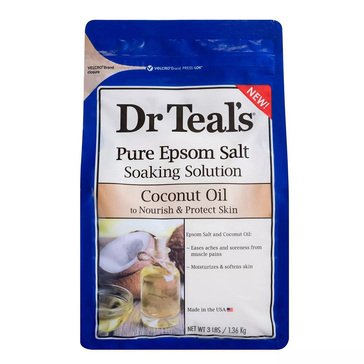Dr. Teal's Coconut Oil 3lb Soaking Salt
