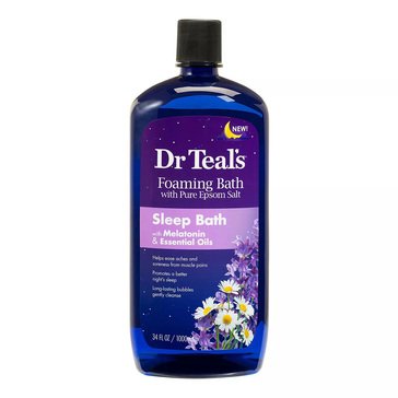 Dr. Teal's Melatonin 34oz Foaming Bath