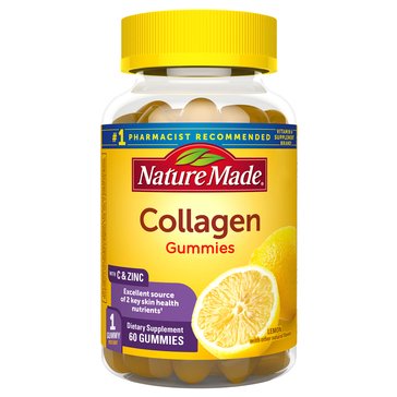 Nature Made Collagen 100mg Gummies, 60-Count