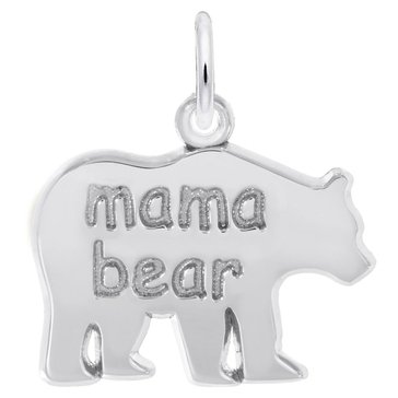 Rembrandt Sterling Silver Mama Bear Charm