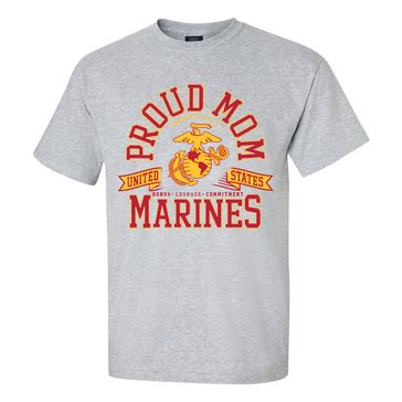 MV Sport Women's USMCs Proud Mom Tee