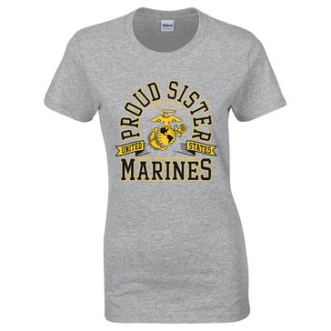 MV Sport Women's USMCs Proud Sister Tee