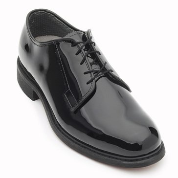 DLA Men's Black Hi-Gloss Dress Oxford