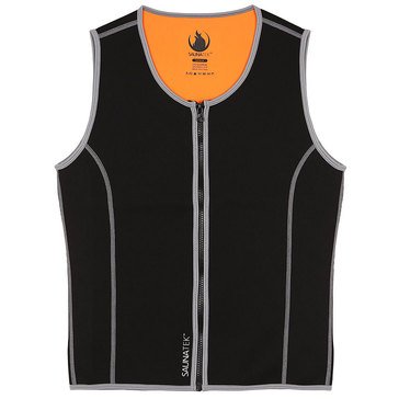 SaunaTek Mens Neoprene XLarge Slimming Vest with Microban