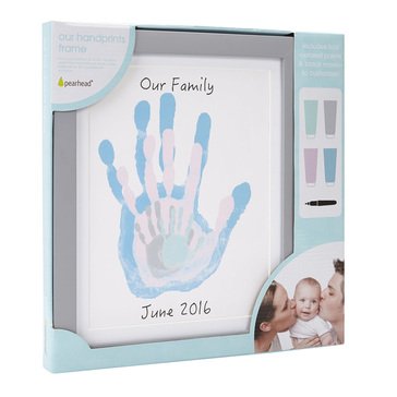 Pearhead DIY Family Handprints Frame Keepsake Kit