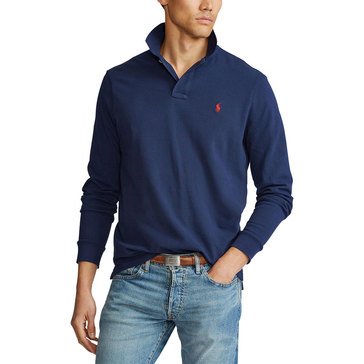 Polo Ralph Lauren Men's Solid Mesh Classic Long Sleeve