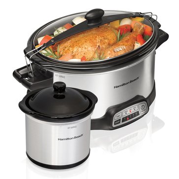 Hamilton Beach Programmable Stay or Go Slow Cooker