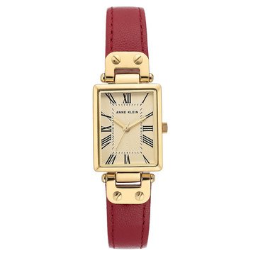 Anne Klein Women's Leather Strap Watch