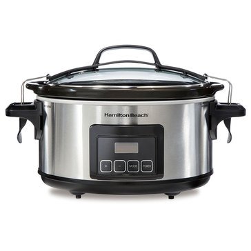 Hamilton Beach Programmable Stay or Go 6-Quart Slow Cooker
