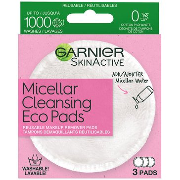 Garnier Skin Active Micellar Cleansing Eco Pads 3ct