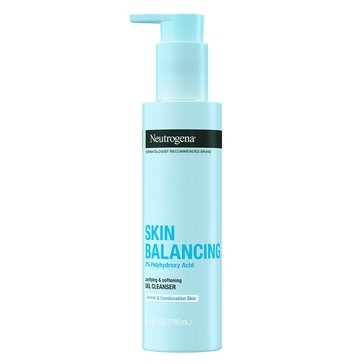 Neutrogena Skin Balancing Gel Cleanser Normal Combination Skin 6.3 fl oz