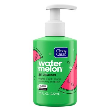 Clean and Clear Cleansers Watermelon Gel Cleanser 7.5oz