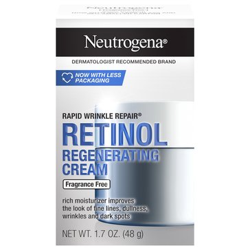 Neutrogena Rapid Wrinkle Repair Regenerating Cream Fragrance Free 1.7 oz.