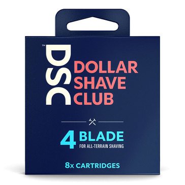 Dollar Shave Club Razor Refill Dispenser 4-Blade 8ct