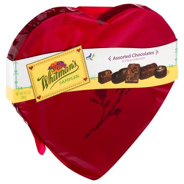 Whitman's Sampler Heart Choclates, 10.3oz