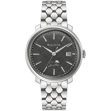 Bulova Men's Frank Sinatra The Best Is Yet To Come Stainless Steel Bracelet Watch