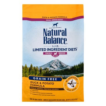 Natural Balance Lid Duck And Potato Small Breed Dog Food