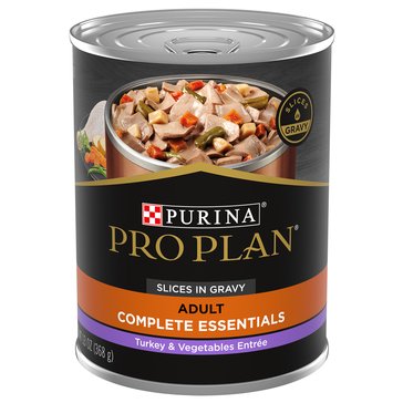 Purina Pro Plan Turkey and Vegetables Adult Wet Dog Food