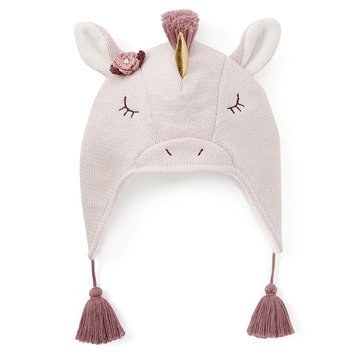 Elegant Baby Girls' Aviator Hat Unicorn
