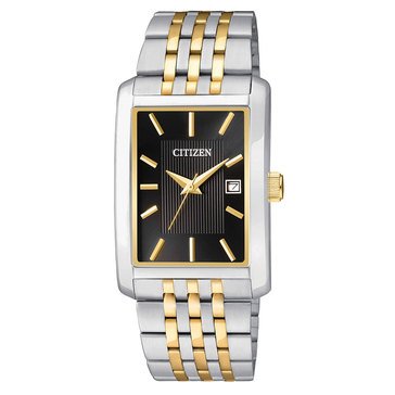 Citizen Men's Tank Bracelet Quartz Watch