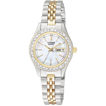 Citizen Quartz Women's Mother of Peal Dial Bracelet Watch