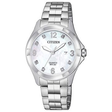 Citizen Quartz Women's Crystal Bracelet Watch