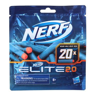 Nerf Elite 2.0 Refill Darts, 20-count