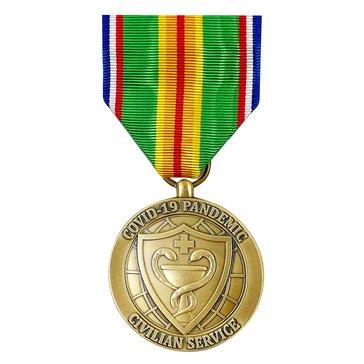 Large Medal USPHS Covid-19 Pandemic Civilian Service