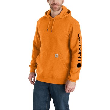 Carhartt Men's Signature Sleeve Logo Hoodie