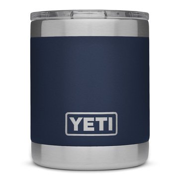 Yeti Rambler 10oz Navy Lowball With MagSlider Lid