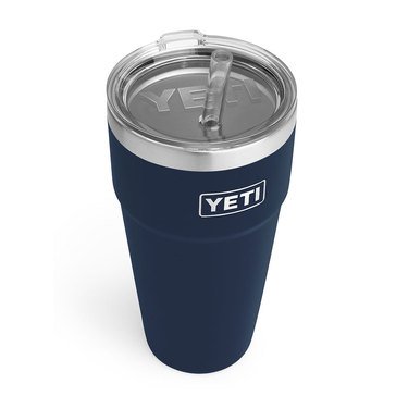 Yeti Rambler Stackable Cup with Straw Lid, 26oz