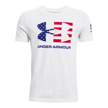 Under Armour Big Boys' Freedom Chest Flag Tee