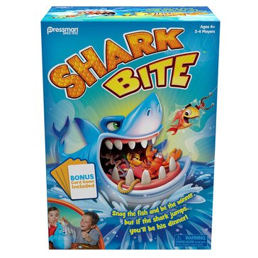 Shark Bite Game with bonus card game