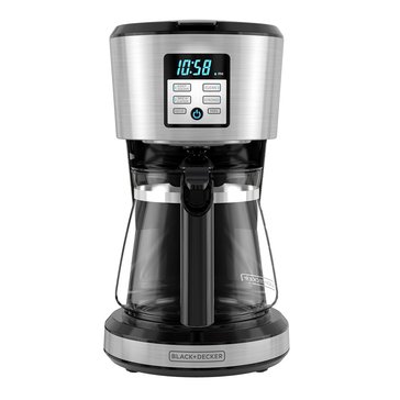 Black & Decker 12-Cup Coffeemaker With Vortex Technology