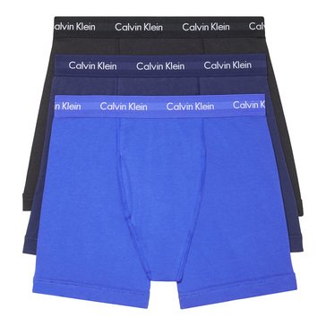 Calvin Klein Mens 3 pk Cotton Stretch Boxer Brief