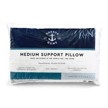 Harbor Home Medium Density Pillow