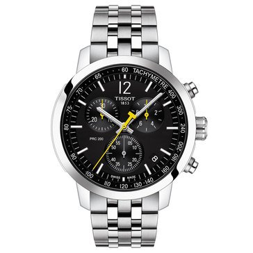 Tissot Men's PRC 200 Chronograph Stainless Steel Bracelet