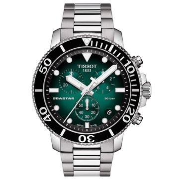 Tissot Men's Seastar 1000 Quartz Chronograph Stainless Steel Bracelet Watch