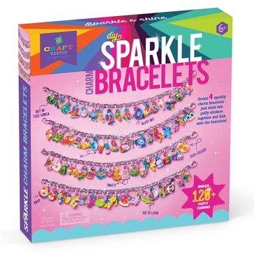 Glitter Charm Bracelets Craft Kit